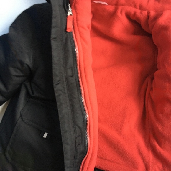 Black Winter Coat 4 in 1. Water Repellent sz 3T - Picture 8 of 9